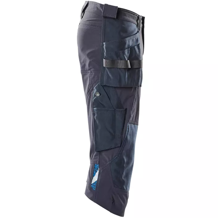 Mascot Accelerate craftsman knee pants full stretch, Dark Marine Blue, large image number 2