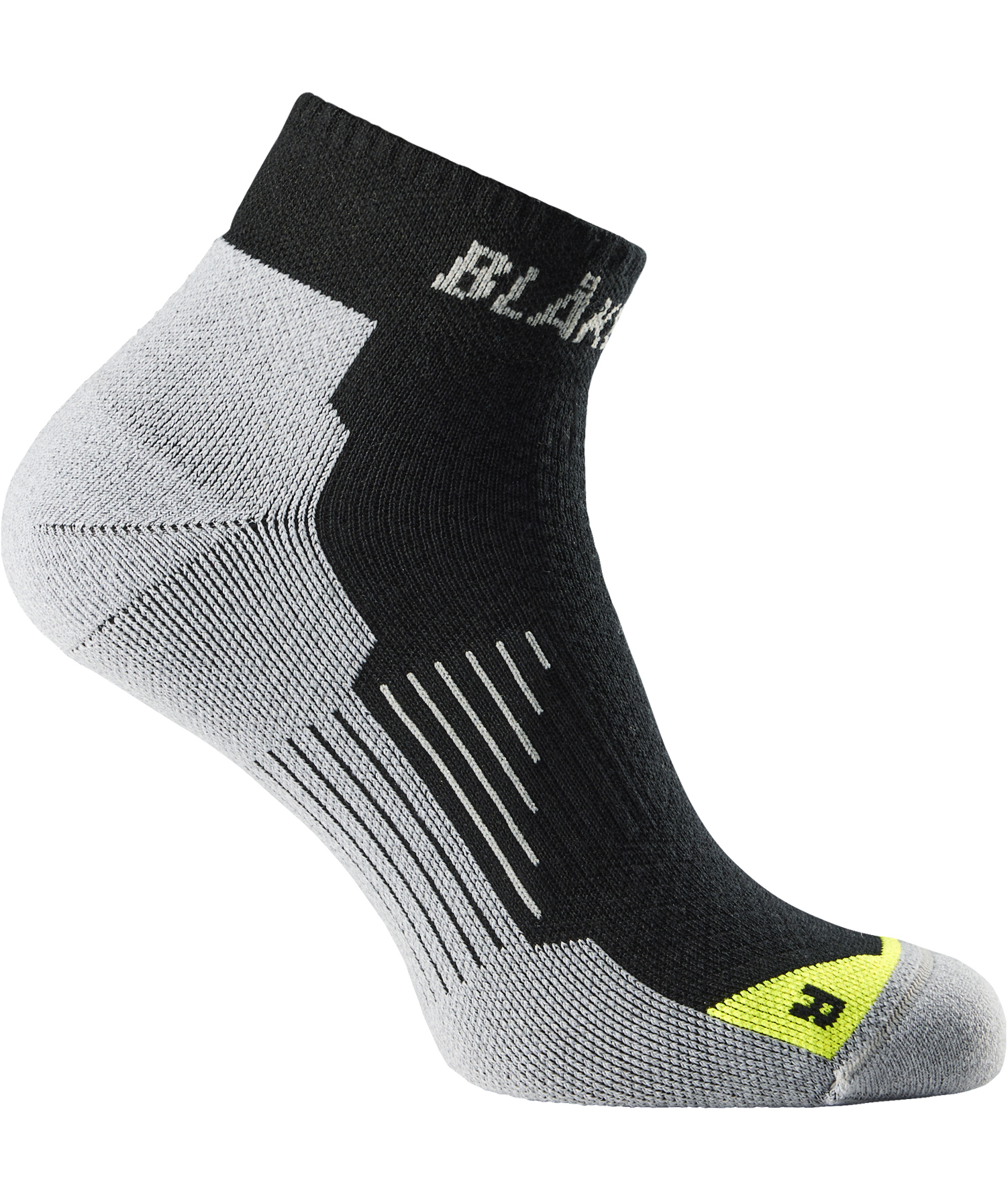 Bl&aring;kl&auml;der Pro Ankelstrumpor, Svart, large image number 0