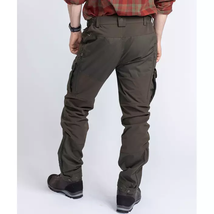 Pinewood Dog Sports Trainer Extreme bukser, Moss green, large image number 4