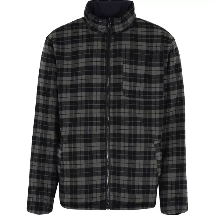 ProActive vendbar flannel jakke, Grønn, large image number 1