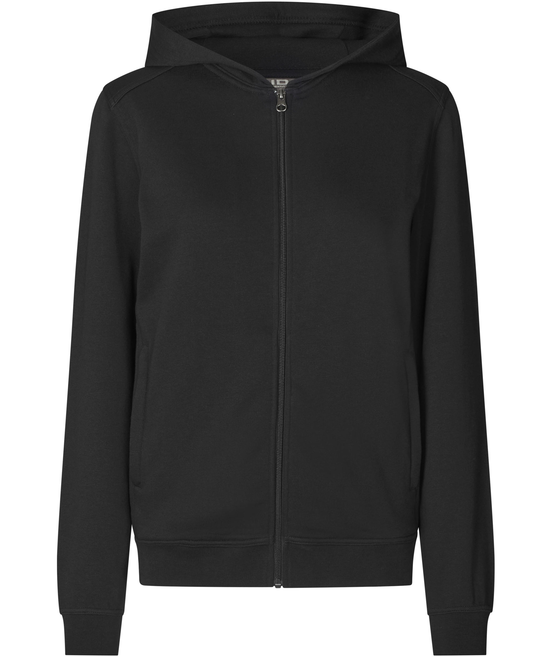 ID Pro Wear Care women's hoodie with zipper, Black