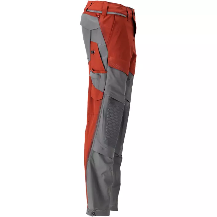 Mascot Customized work trousers full stretch, Autumn red/grey, large image number 3