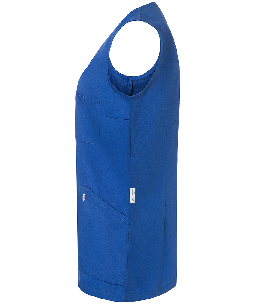 Karlowsky Essential &aelig;rmel&oslash;s dame tunika, Royal Blue, large image number 3