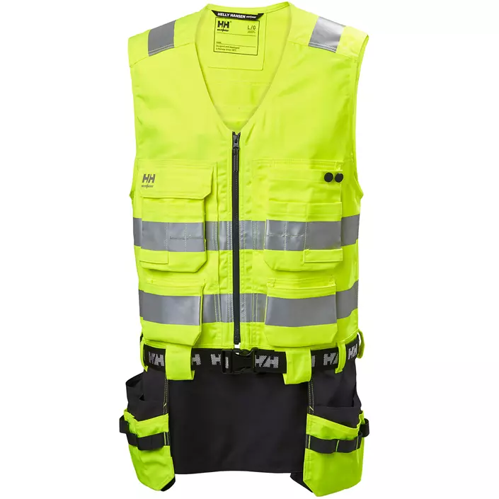 Helly Hansen Alna 2.0 tool vest, Hi-vis yellow/charcoal, large image number 0