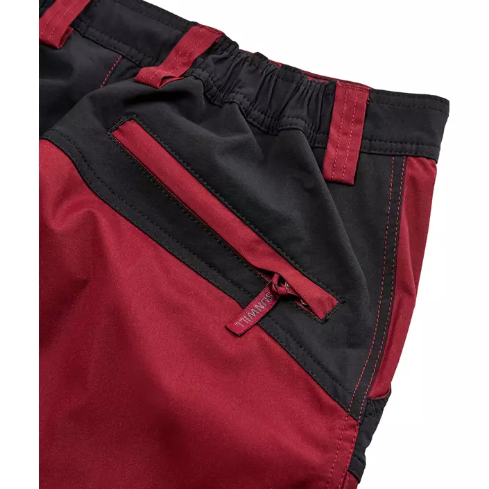 Sunwill Urban Track outdoor bukser, Dark red, large image number 5