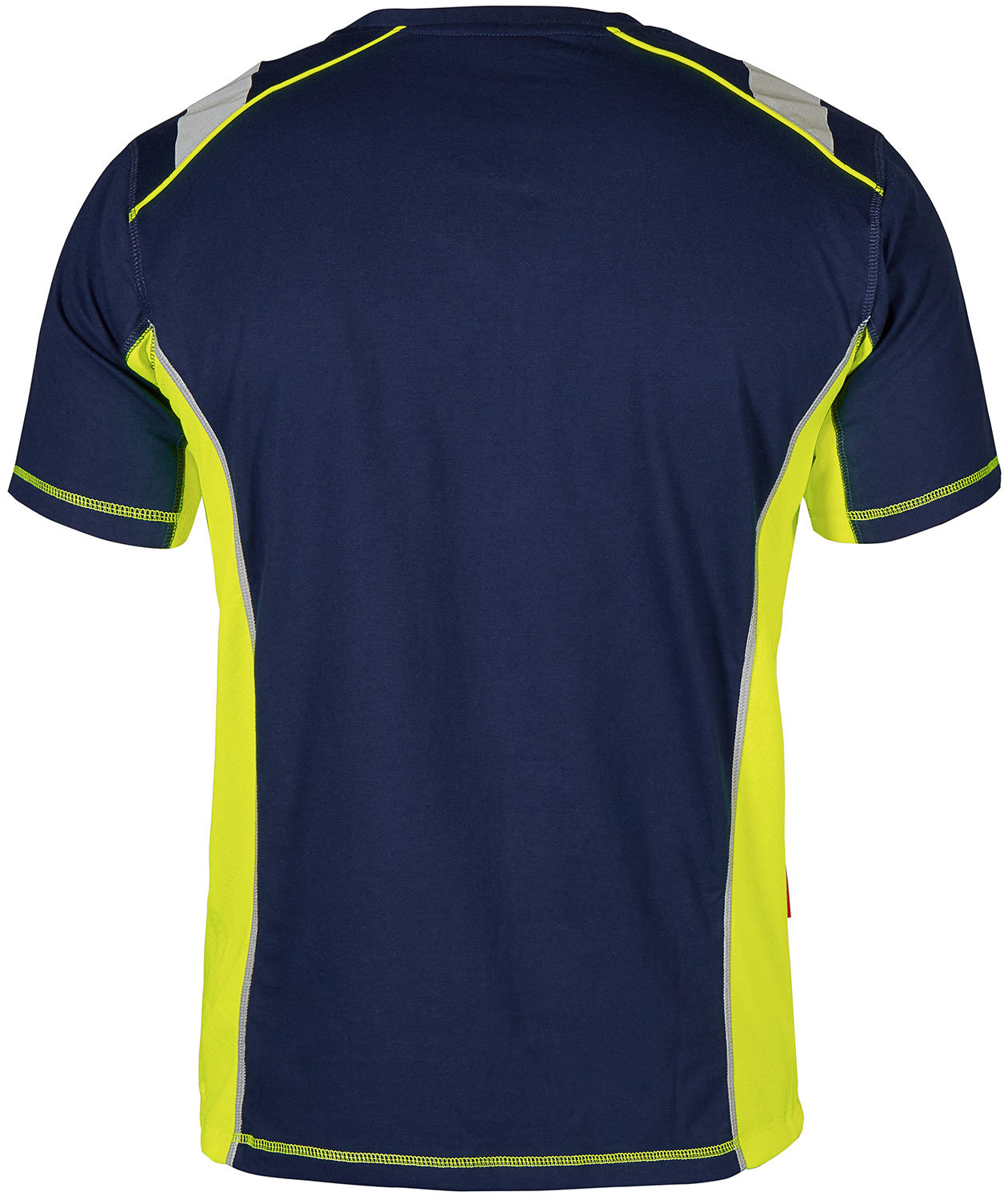 Engel Cargo T-shirt, Blue Ink/Yellow