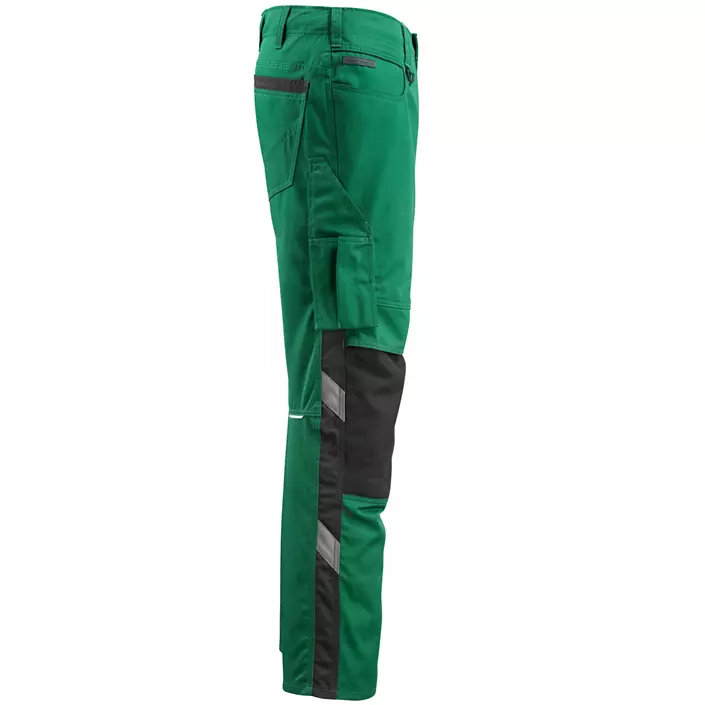 Mascot Unique Mannheim work trousers, light, Green/Black, large image number 3