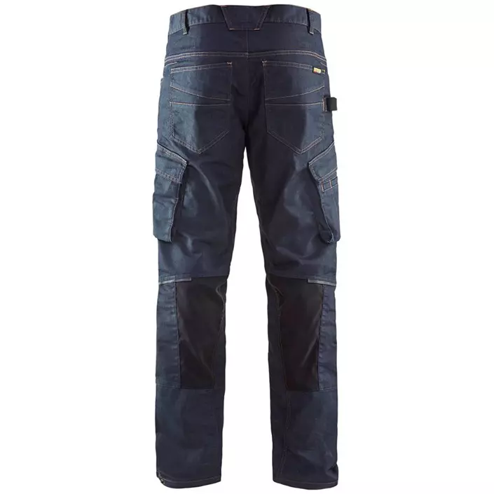 Blåkläder Unite Denim work trousers, Marine Blue/Black, large image number 2