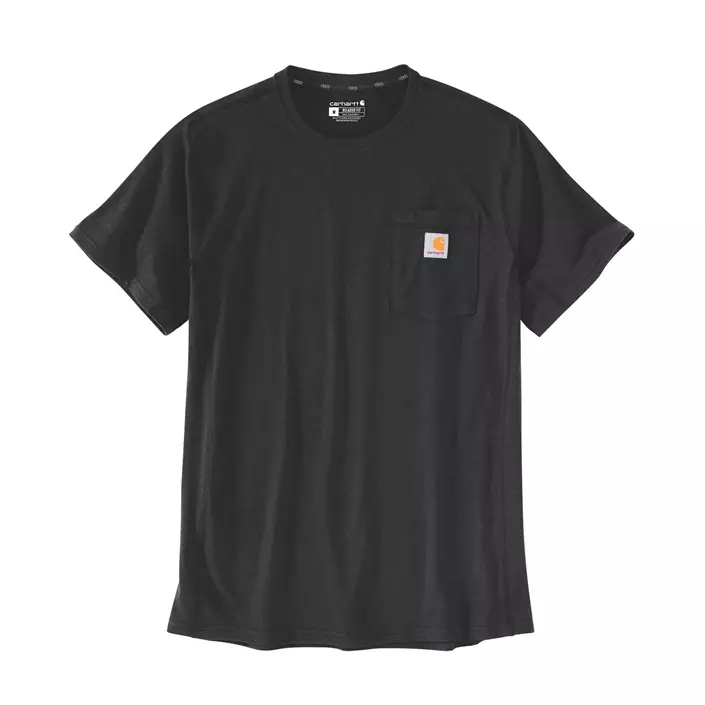 Carhartt Force Flex Pocket T-shirt, Sort, large image number 0