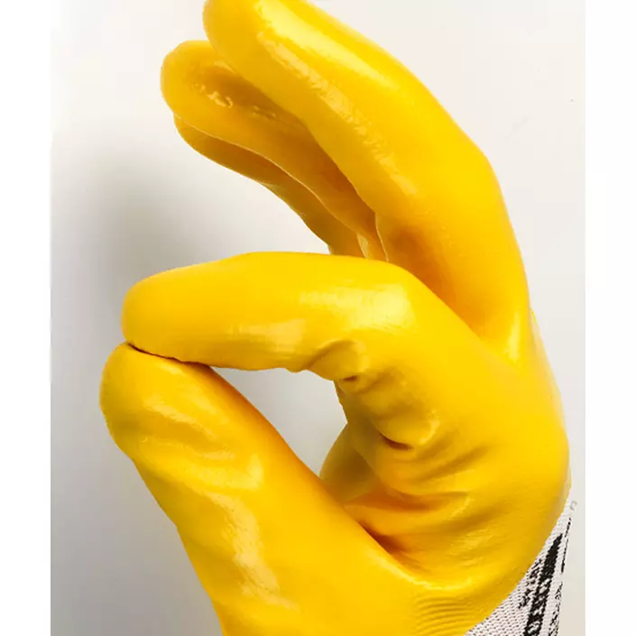Tegera 722 work gloves, Yellow/white, large image number 2