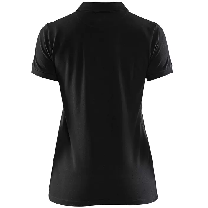 Blåkläder women's polo shirt, Black, large image number 1