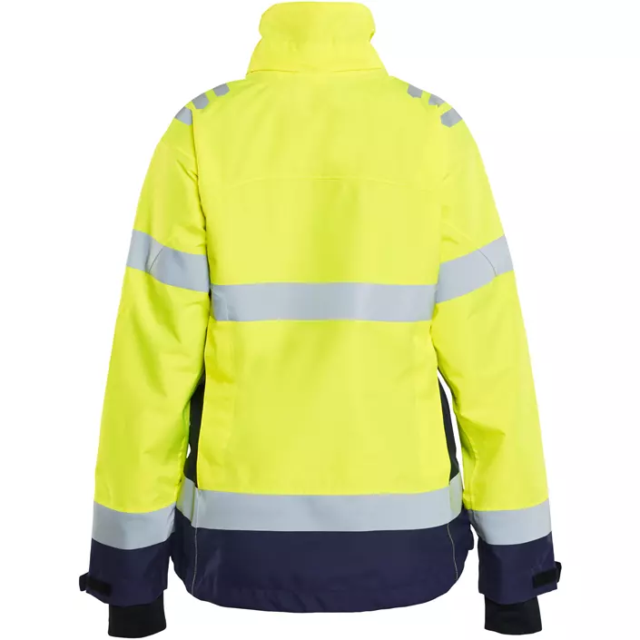Blåkläder dame skaljakke, Hi-Vis gul/marine, large image number 1