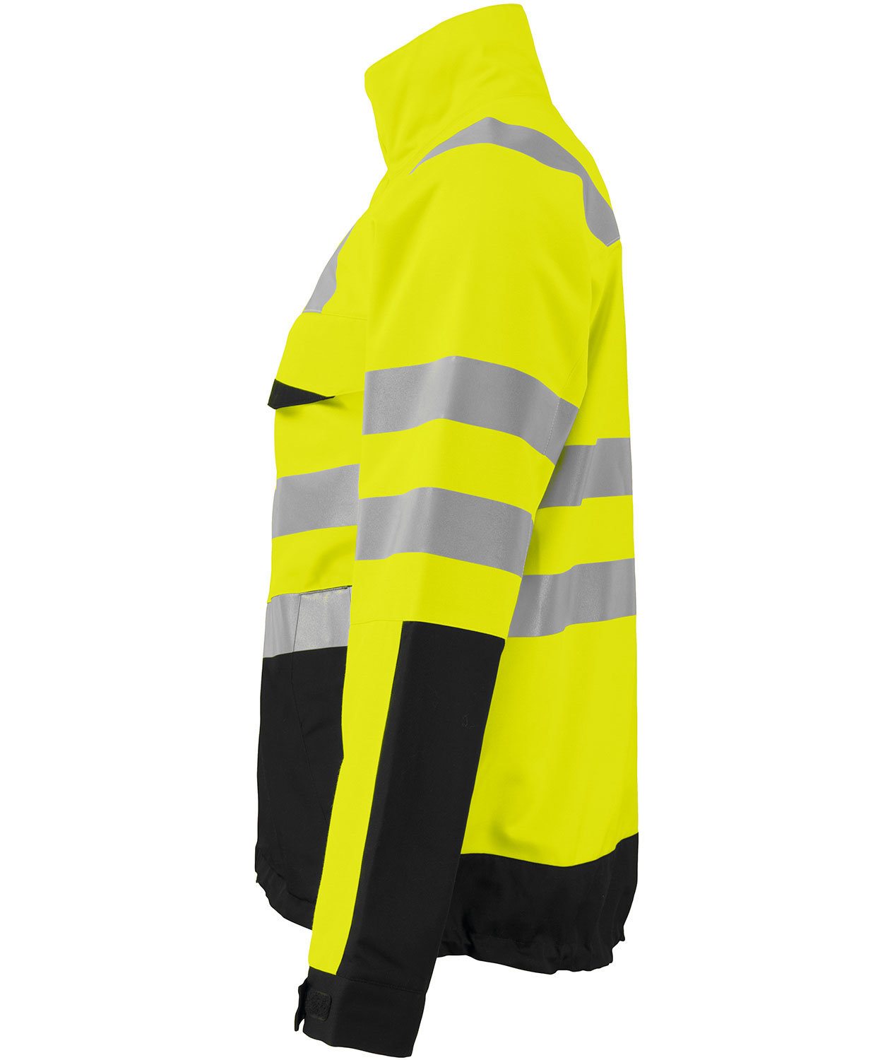 ProJob work jacket 6415, Hi-vis Yellow/Black, large image number 2