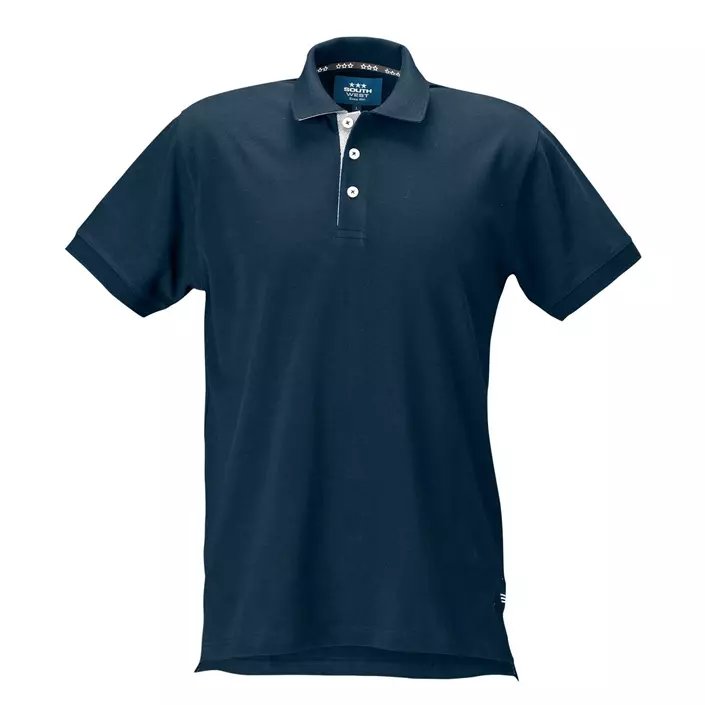 South West Morris polo T-shirt, Navy, large image number 0