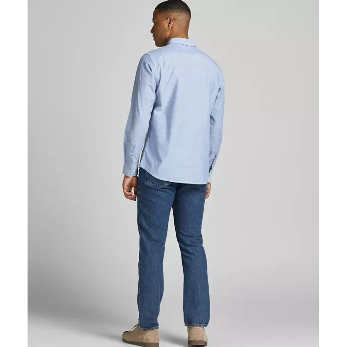 Jack & Jones Premium JPRBROOK Slim fit Oxford skjorte, Cashmere Blue, large image number 2