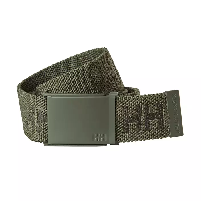 Helly Hansen logo belt, Army Green, Army Green, large image number 0