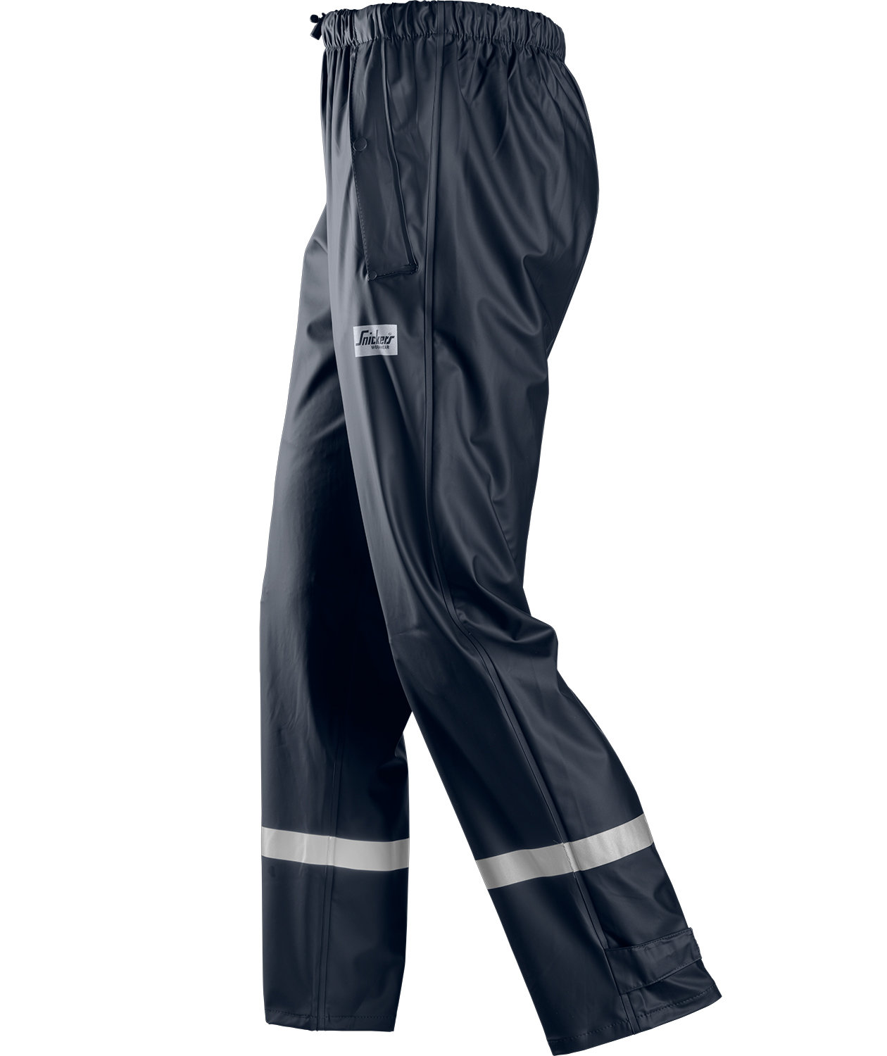 Snickers PU rain trousers, Marine Blue, large image number 2