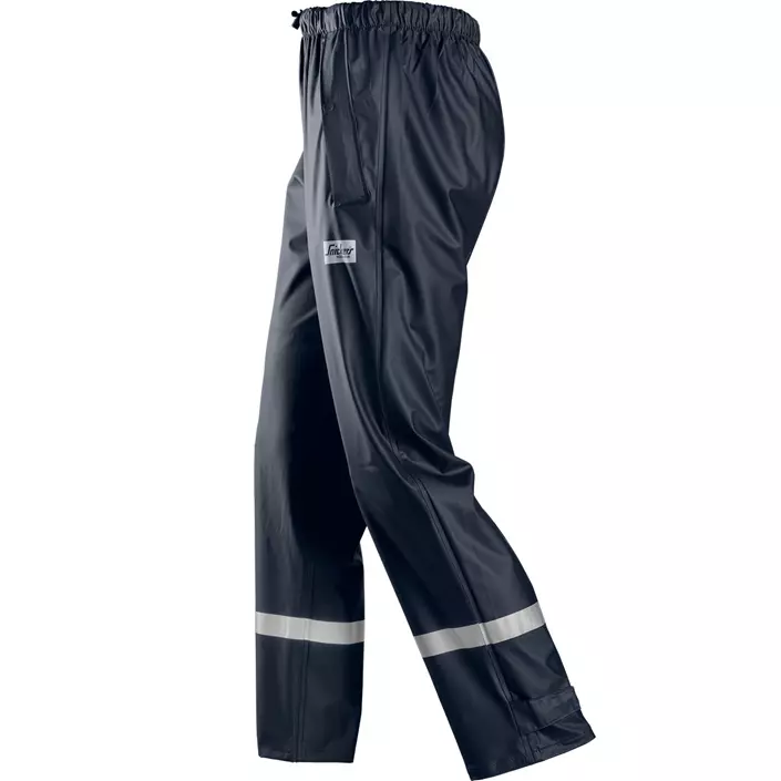 Snickers PU rain trousers, Marine Blue, large image number 2