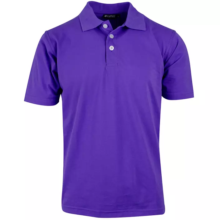 Camus Como polo shirt, Purple, large image number 0