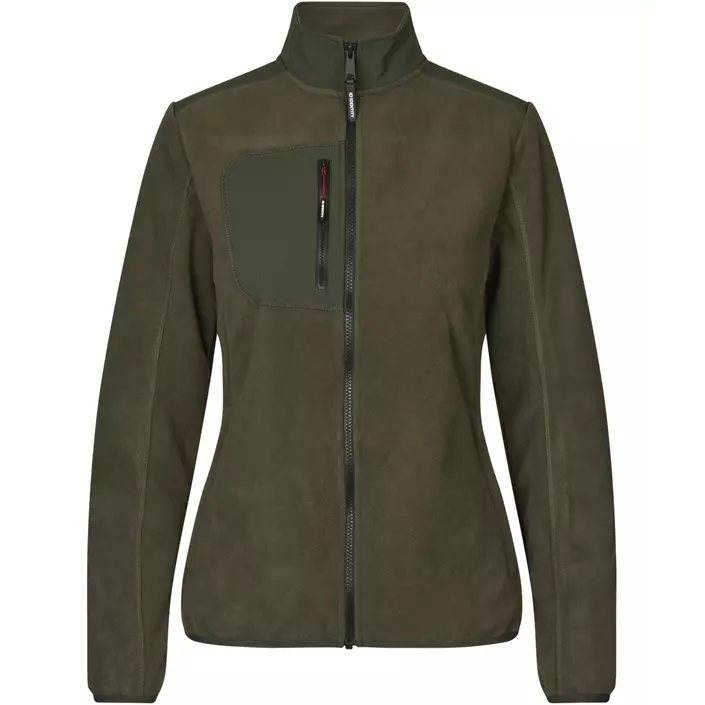 ID Women's fleece jacket, Olive, large image number 0