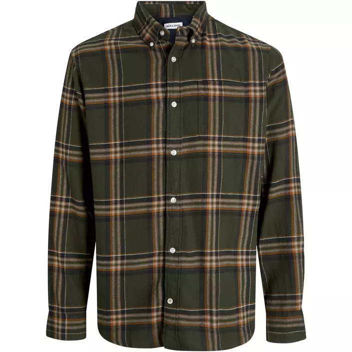 Jack & Jones Plus JJECLASSIC Check flannelskjorte, Rosin, large image number 0