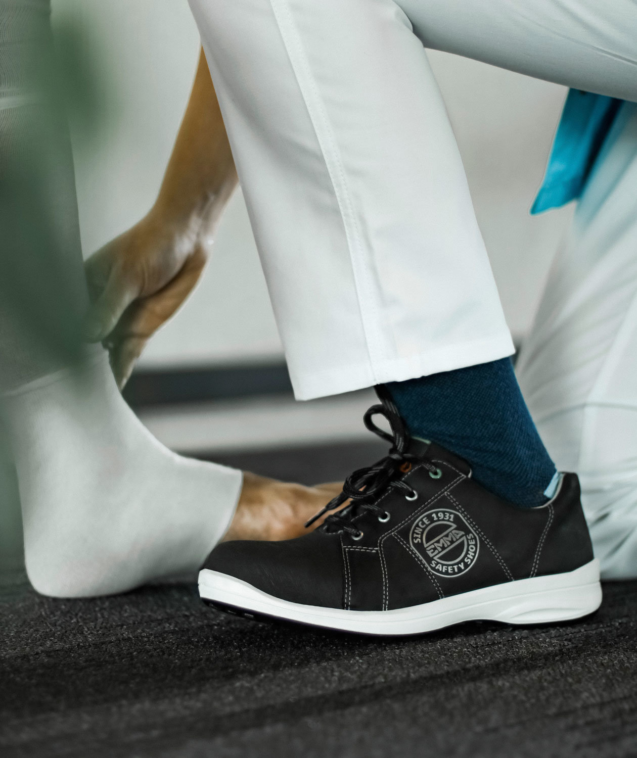 Emma Jess D skyddsskor S3 dam, Svart