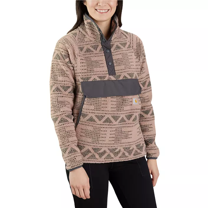Carhartt Damen Faserpelz Pullover, Warm Taupe, large image number 1