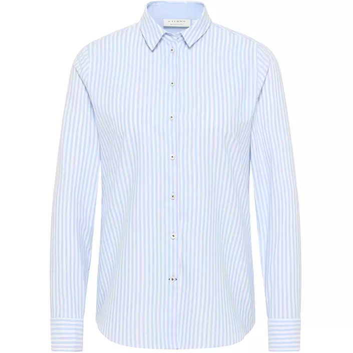 Eterna Regular Fit Oxford skjorta dam, Light blue, large image number 0