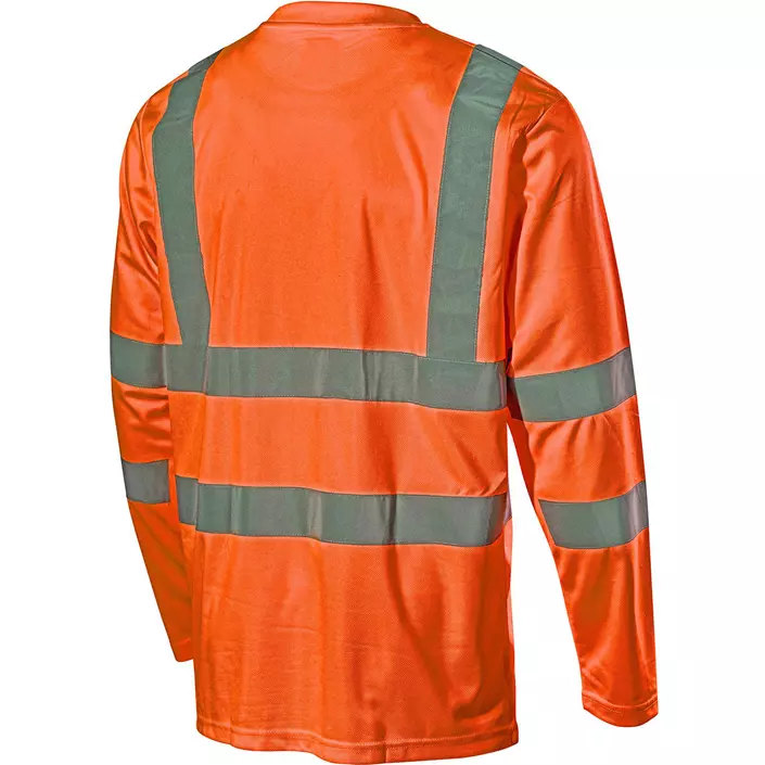 L.Brador långärmad T-shirt 4006P, Varsel Orange, large image number 1