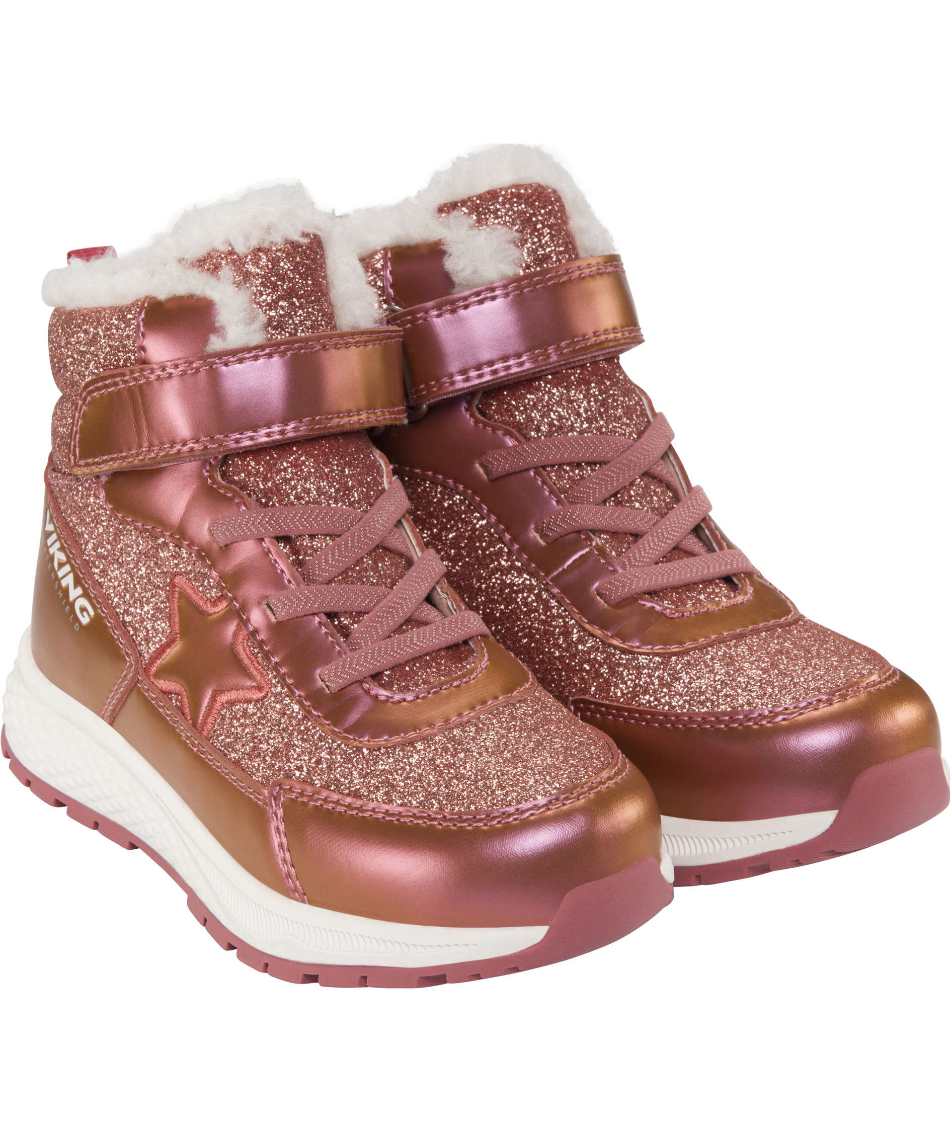 Viking Epic Star Warm WP boots for kids, Rosa, large image number 5