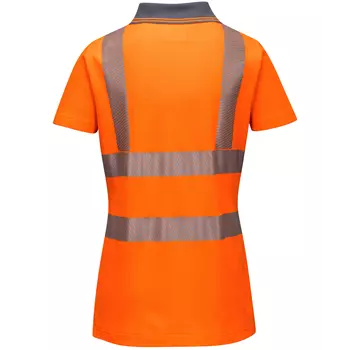 Portwest women's Pro polo shirt, Hi-vis Orange