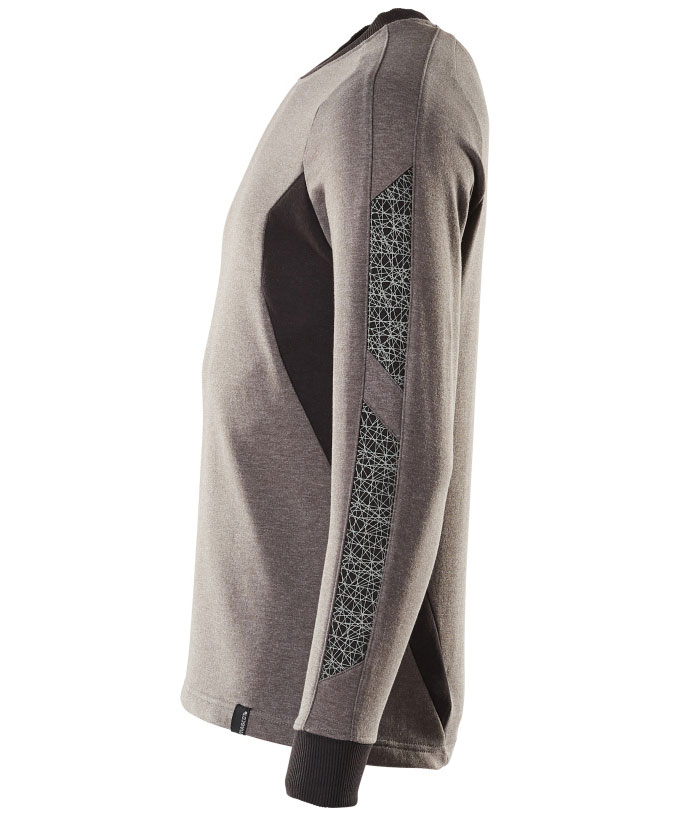 Mascot Accelerate sweatshirt, M&oslash;rk Antrasitt/Svart, large image number 3