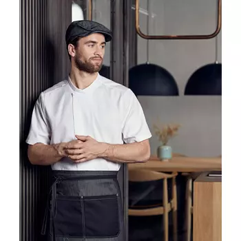 Kentaur Tencel short-sleeved  chefs-/server jacket, White