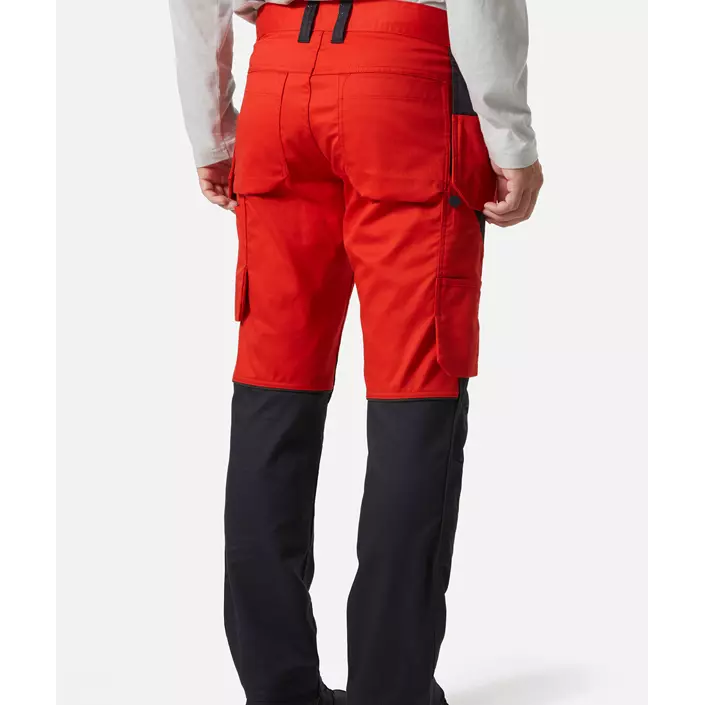 Helly Hansen Manchester work trousers, Alert red/ebony, large image number 3