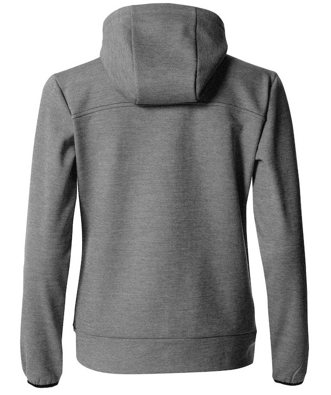 Clique Ottawa hoodie dam, Gr&aring; Melange, Gr&aring; Melange, large image number 3