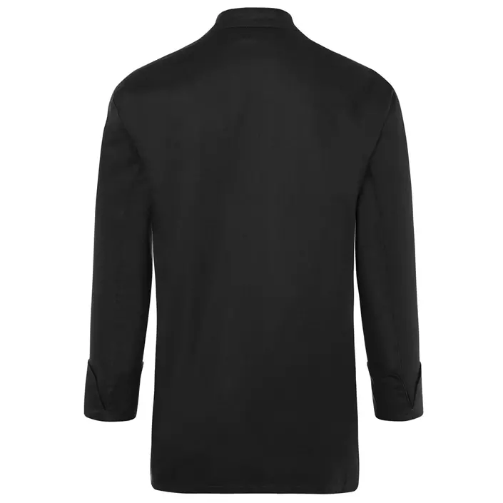 Karlowsky Thomas chefs jacket without buttons, Black, large image number 1