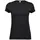 Tee Jays roll-up women's T-shirt, Black, Black, swatch