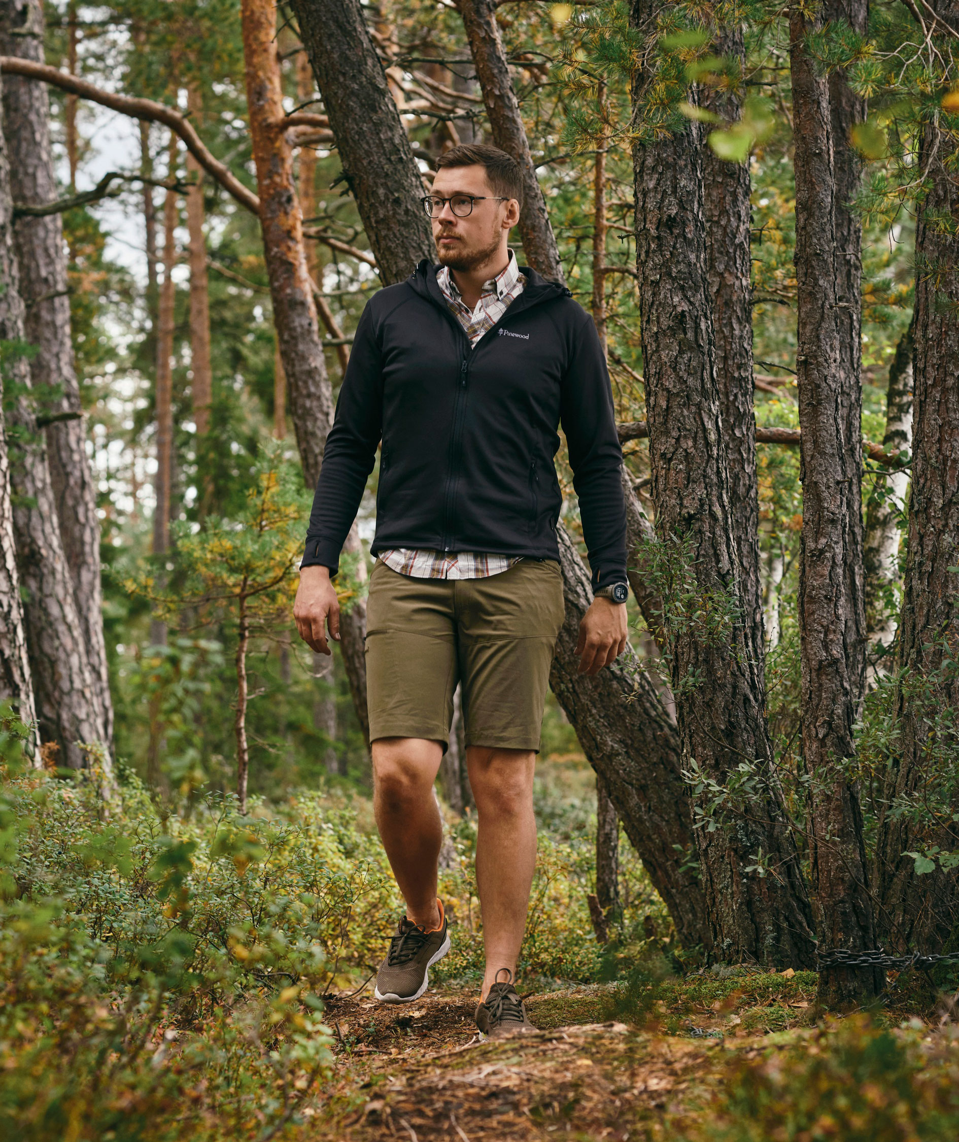 Pinewood Finnveden fleecejakke, Sort, large image number 4