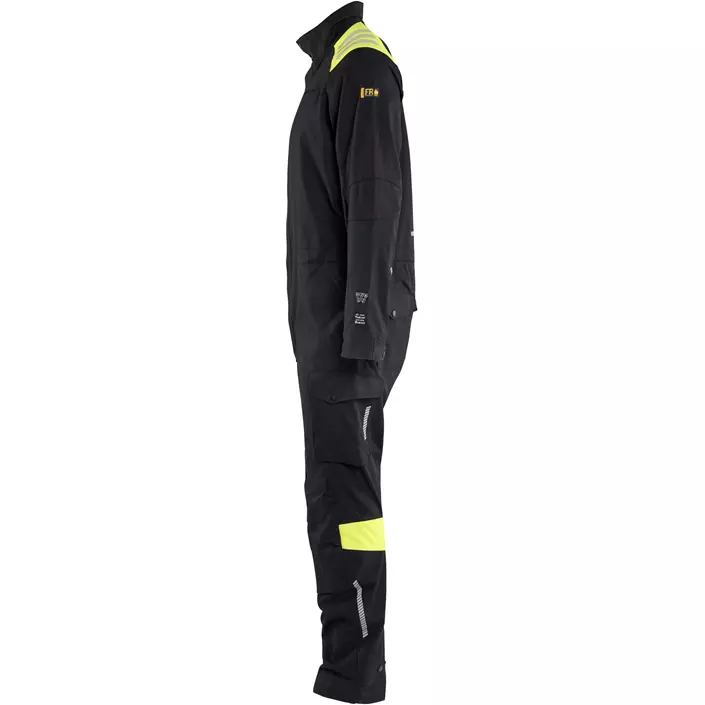 Blåkläder FR Overall, Schwarz/Hi-Vis Gelb, large image number 3