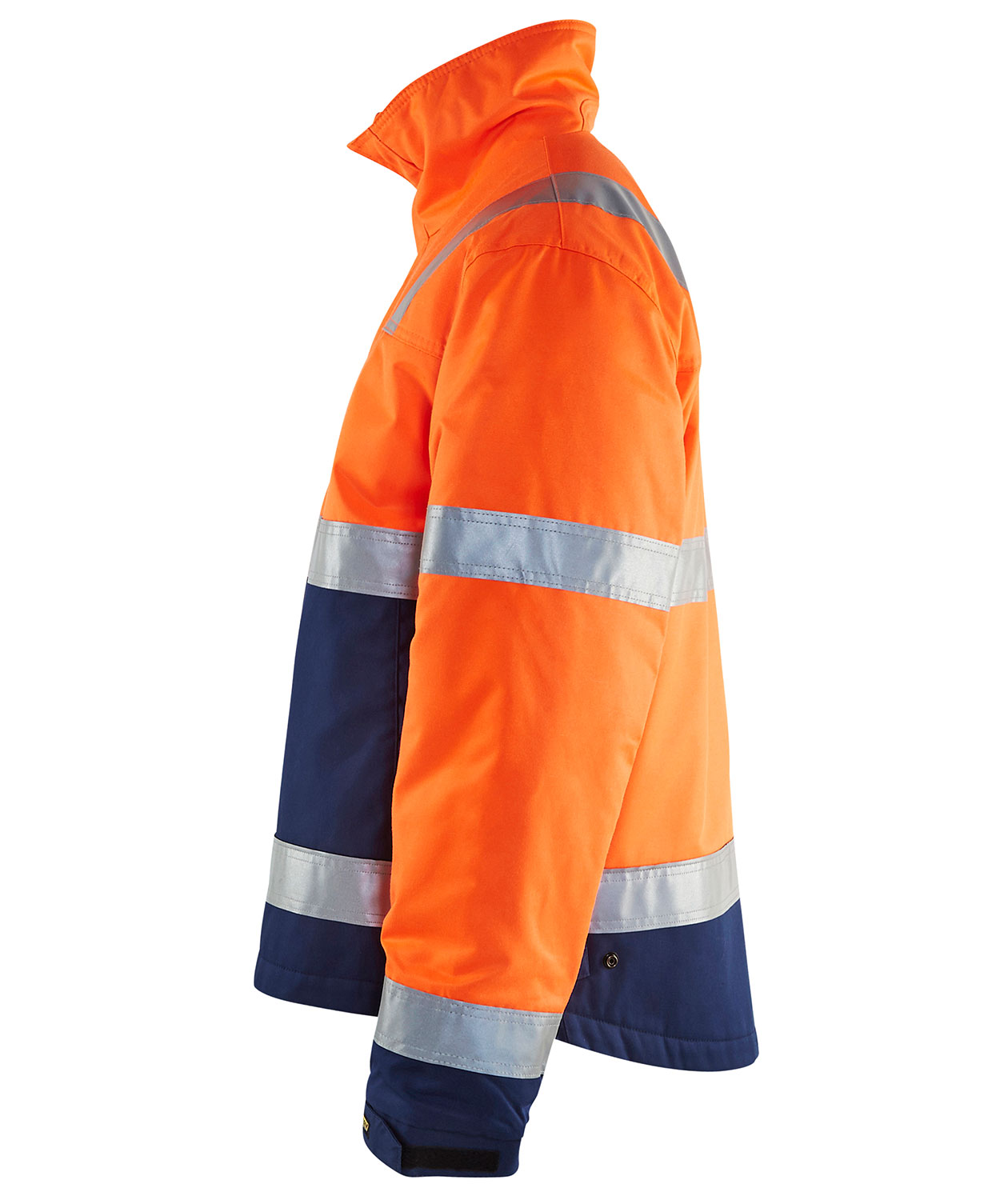 Bl&aring;kl&auml;der Winterarbeitsjacke, Orange/Marine, large image number 3