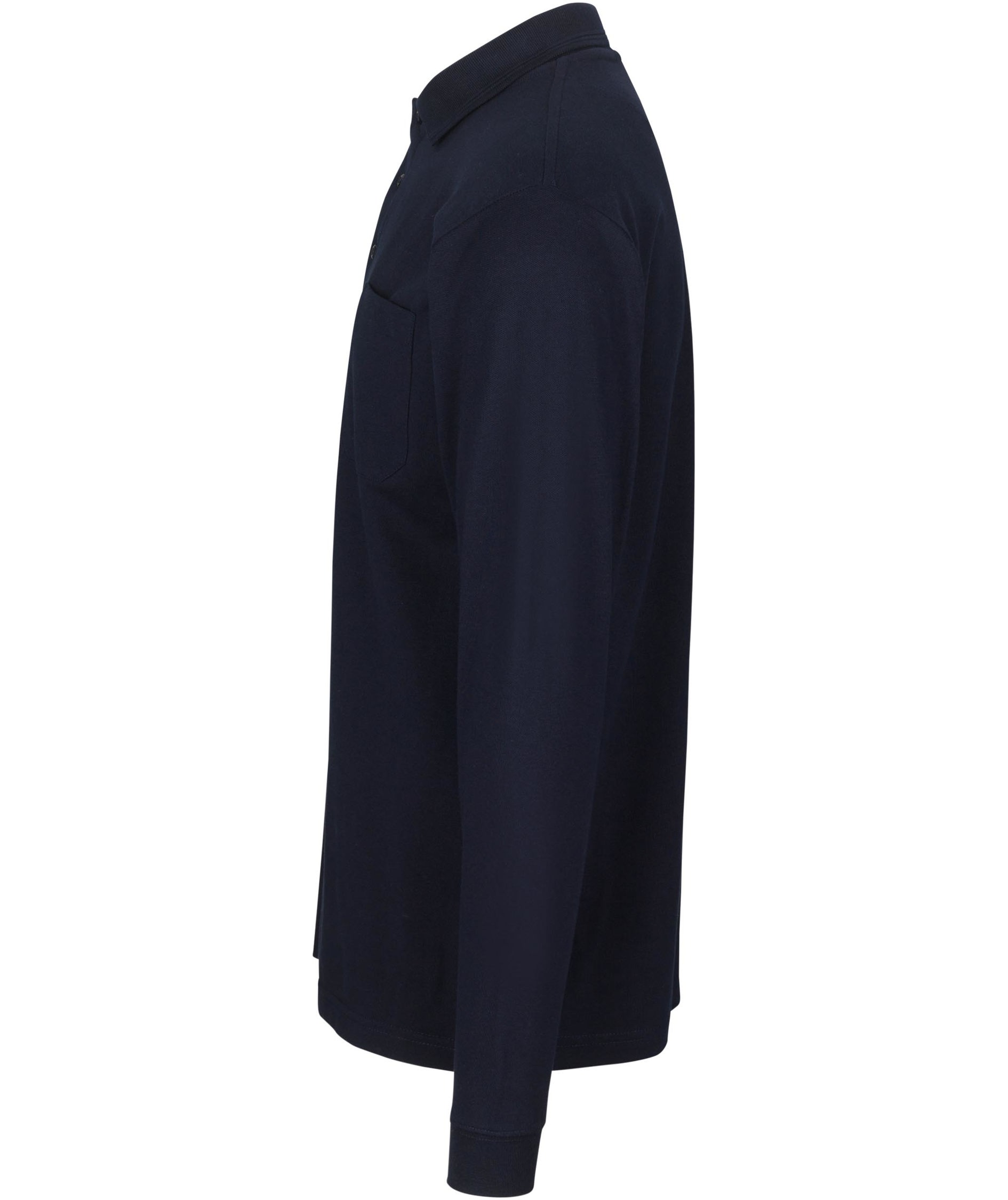 ID PRO Wear lang&aelig;rmet Polo T-shirt, Marine, large image number 2