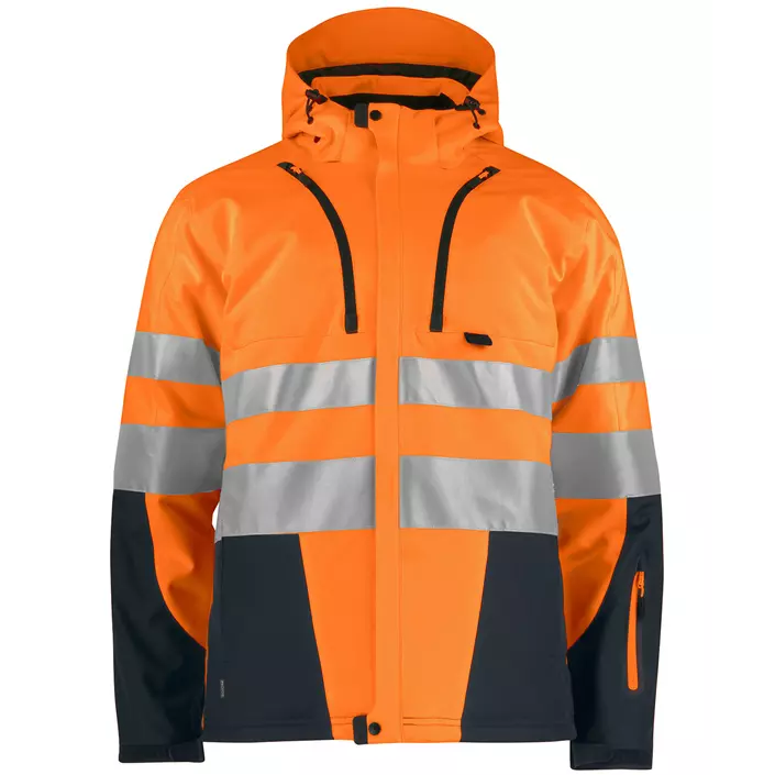 ProJob winter jacket 6420, Hi-Vis Orange/Black, large image number 0