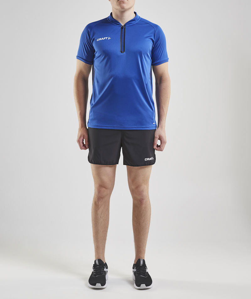 Craft Pro Control Impact polo T-shirt, Navy/Club cobolt, large image number 4