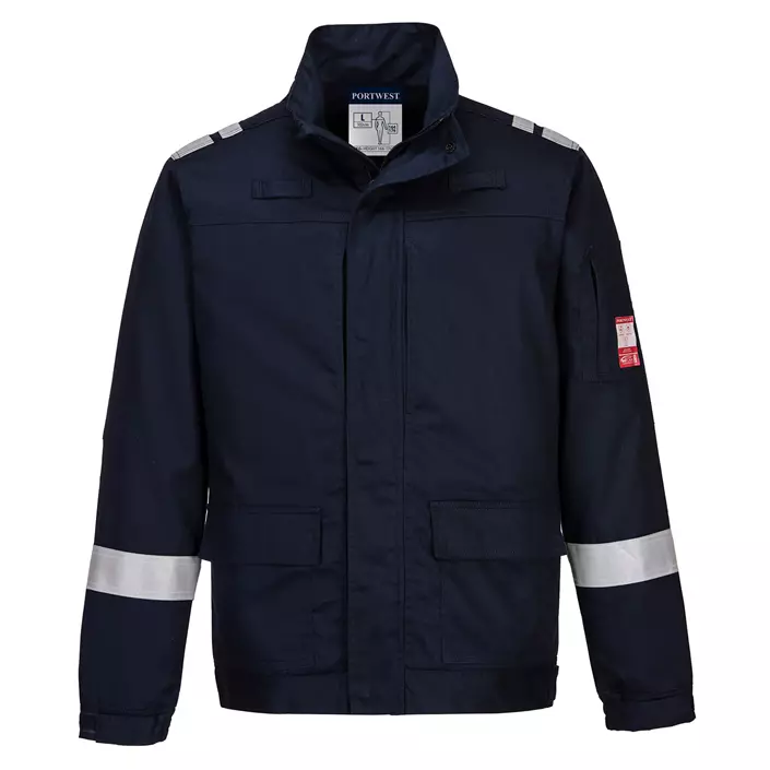 Portwest Bizflame Plus work jacket, Marine Blue, large image number 0