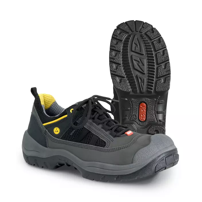 Jalas 3118 Light Grip safety shoes S3, Black, large image number 0