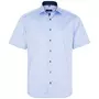 Eterna Fein Oxford Modern fit kortärmad skjorta, Blå