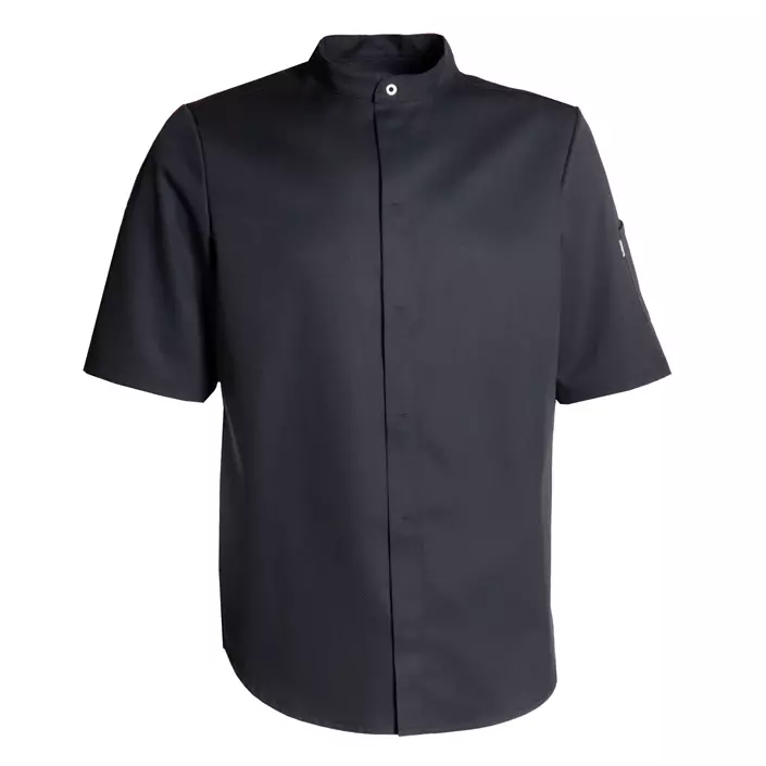Nybo Workwear Essence short-sleeved chefs jacket, Black, large image number 0