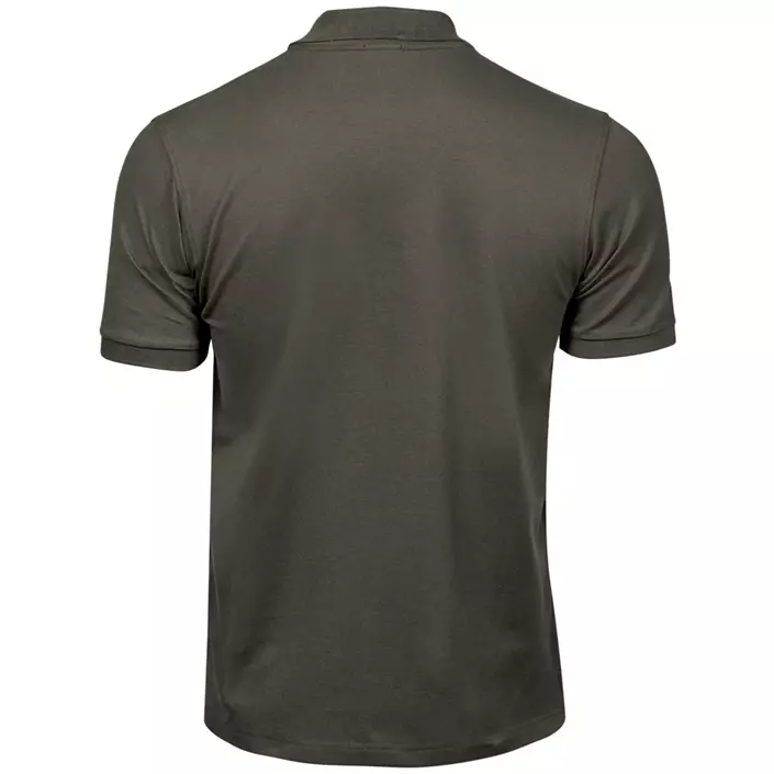 Tee Jays Luxury stretch polo T-skjorte, Deep Green, large image number 2