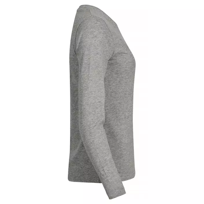 Clique dame Premium Fashion langermet T-skjorte, Grey melange, large image number 3