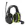 Hellberg Secure Synergy multi-point høreværn med Bluetooth, Sort/Grøn, Sort/Grøn, swatch